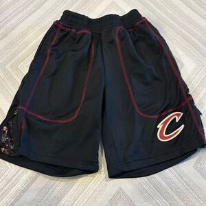 Zipway NBA Boys Cavaliers Black Side Zip Athletic Shorts